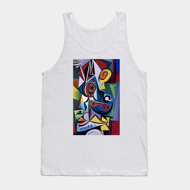 Hidden Figure Tank Top by Dturner29